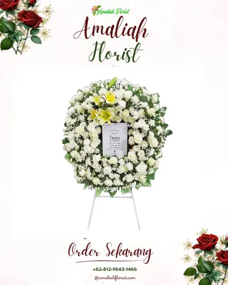 Krans Bunga Duka Darul Hasanah